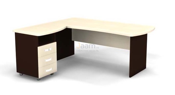 Мебель для персонала Угловое рабочее место левое L B180