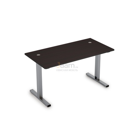 Мебель для персонала Стол рабочий прямолинейный с кабель-каналом (T-образная опора) 2МТК.089
