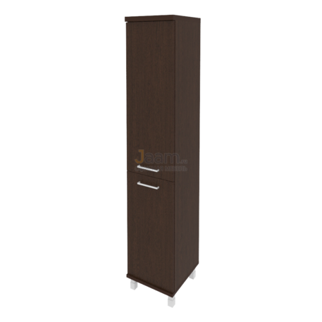 Кабинет руководителя Офисный шкаф высокий узкий правый KSU-1.3 Пр
