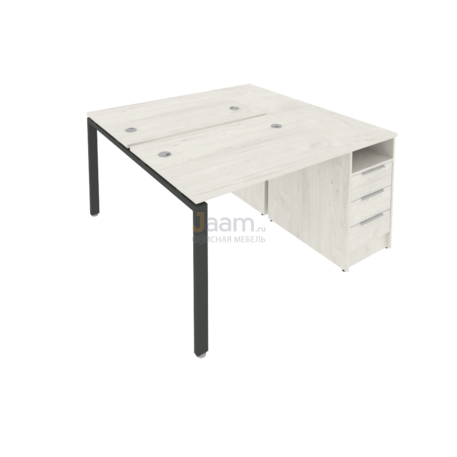 Мебель для персонала Рабочая станция с опорной тумбой Б.РС-СТП-2.1