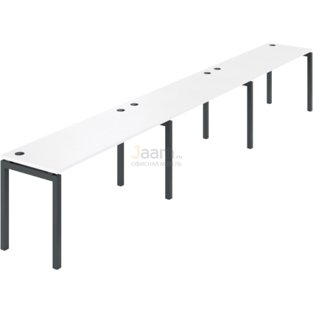 Мебель для персонала Бенч линейный на 3 рабочих места АМБЛ-004.60-3