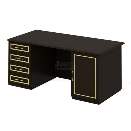 Кабинет руководителя Стол письменный с тумбой ПК-ВРН-СТ175Х70ВТ