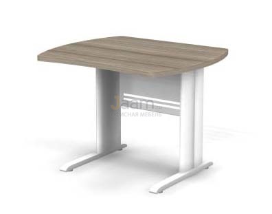 Мебель для персонала Стол прямой на L-обр. каркасе B152/1