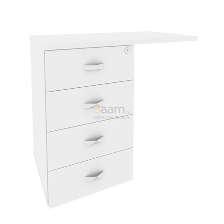 Мебель для персонала Офисная тумба приставная универсальная O.TPU-4