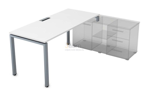 Мебель для персонала Стол для крепления на тумбу правый СТП-П.995