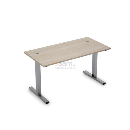 Мебель для персонала Стол рабочий прямолинейный с кабель-каналом (T-образная опора) 2МТК.069