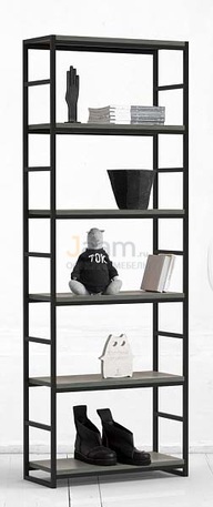 Мебель для персонала Стеллаж высокий с гор.орг. METALFRAME 2