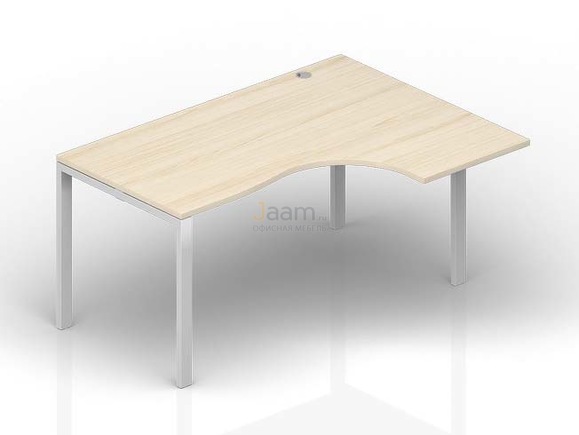 Мебель для персонала Стол правый(1 громмет) STG1612D