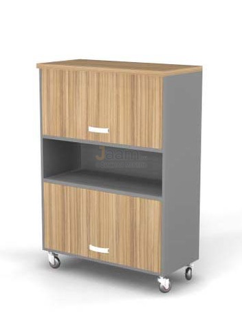 Мебель для персонала Шкаф открытый, 2 глухие лифт-двери BR82.0366