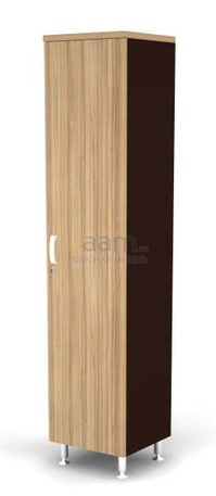 Мебель для персонала Гардероб с крючками, глухая R-дверь BR84.0505