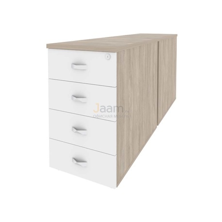 Мебель для персонала Офисная тумба приставная/опорная O.TPO-2.8