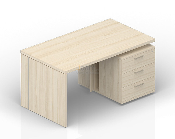 Кабинет руководителя Стол на опорной тумбе правый NR200T3D