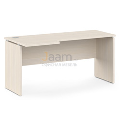 Мебель для персонала Стол письменный с заглушкой кабель-канала V-36л