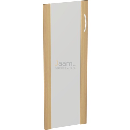 Мебель для персонала Двери средние стекло в рамке левое БВ-91.5 л