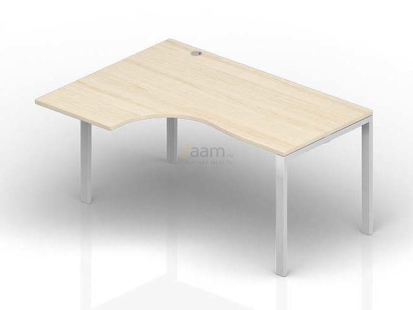 Мебель для персонала Стол левый(1 громмет) STG149G