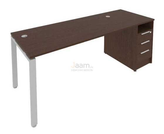 Мебель для персонала Рабочая станция с опорной тумбой Б.РС-СТП -1.4