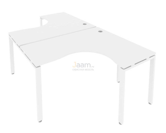 Мебель для персонала Рабочая станция криволинейная Б.РАС-СА-2.3