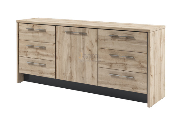 Кабинет руководителя Офисная тумба с 1 дверью и 6 ящиками Т-13-02