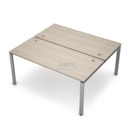 Мебель для персонала Бенч-система на 2 рабочих места 6МБ.6279