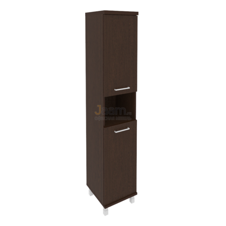 Кабинет руководителя Офисный шкаф высокий узкий левый KSU-1.5 Л
