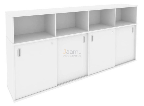 Мебель для персонала Офисный шкаф-купе приставной Б.ШК-4