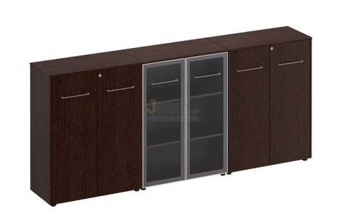 Кабинет руководителя Офисный шкаф комбинированный средний