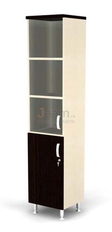 Мебель для персонала Шкаф комбинированный 5-ур левый BR81.0512