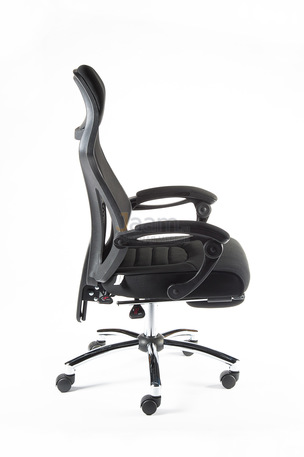 Кресло H-007 А black (black plastic)