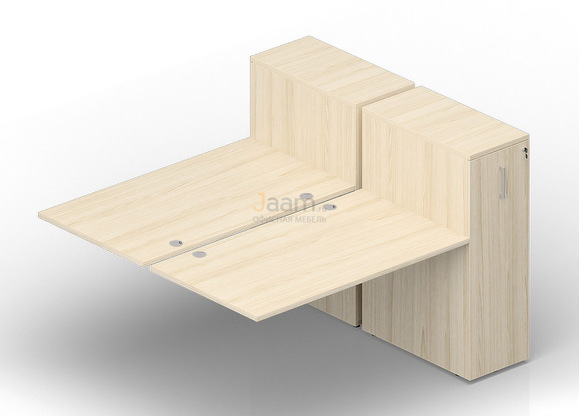 Мебель для персонала Приставной элемент (4 громмета) 2TPG128T112