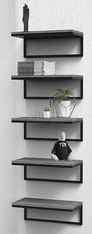 Мебель для персонала Стеллаж высокий из полок METALFRAME