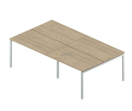 Мебель для персонала Двойная группа сдвоенных столов RM-1(x4)+F-55