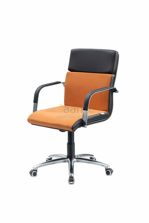 Кресло Аврора/Д Экокожа кат. 1/база алюминий