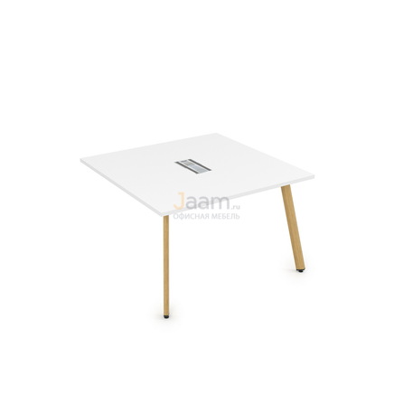 Мебель для персонала Конечный модуль стола для переговоров БЕНЧ-системы Iron Wood 10СПК.128