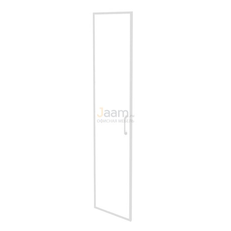Мебель для персонала Фасад стекло в раме высокий левый O.SR-1(L) white