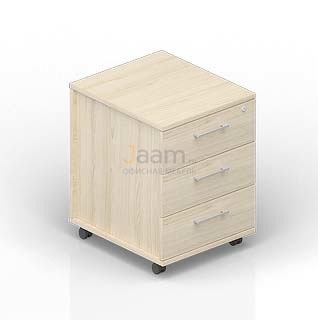 Мебель для персонала Офисная тумба мобильная OMP3B