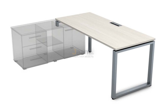 Мебель для персонала Стол для крепления на тумбу левый СТЛ-О.985