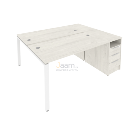 Мебель для персонала Рабочая станция с опорной тумбой Б.РС-СТП-2.3