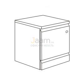 Мебель для гостиниц Офисная тумба прикроватная левая R5214