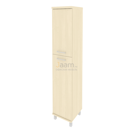 Кабинет руководителя Офисный шкаф высокий узкий правый KSU-1.8 Пр