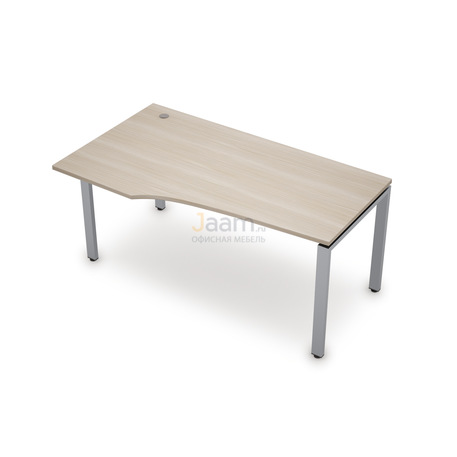 Мебель для персонала Стол рабочий криволинейный правый 6М.623
