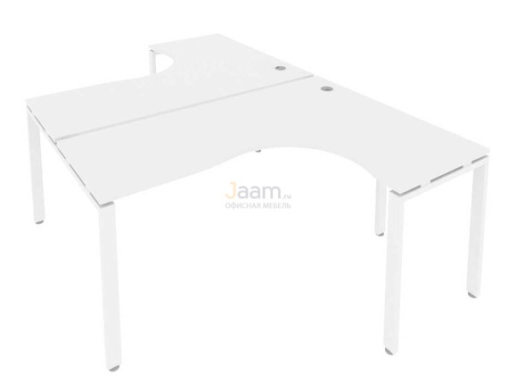 Мебель для персонала Рабочая станция криволинейная Б.РАС-СА-2.4