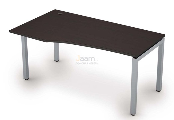 Мебель для персонала Стол криволинейный левый 6М.520 л