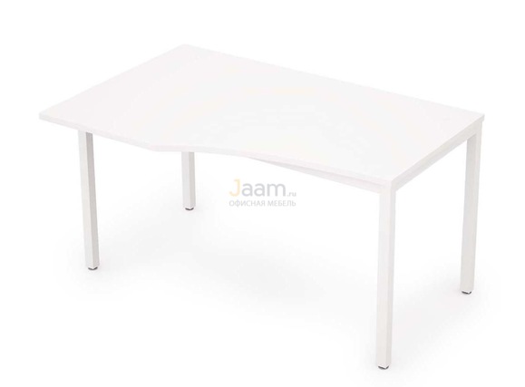 Мебель для персонала Стол криволинейный без экрана левый 6М.022