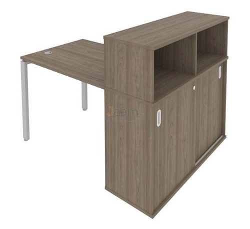 Мебель для персонала Стол письменный с опорным шкафом-купе Б.РС-СШК-3.1