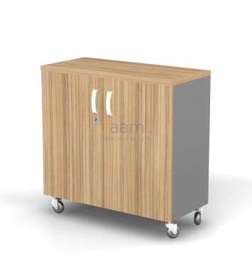 Мебель для персонала Шкаф мобильный, глухие двери BR82.0243