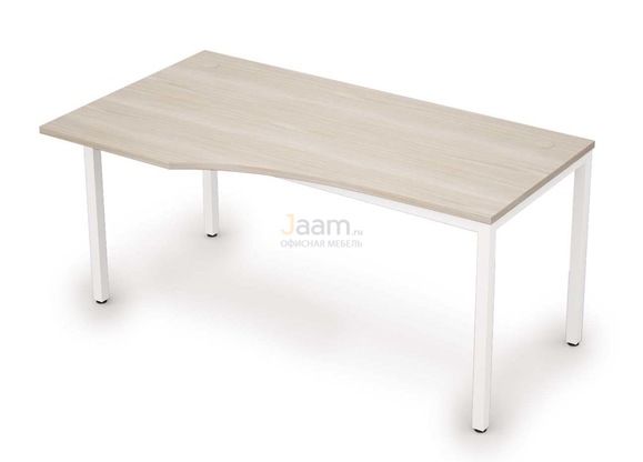 Мебель для персонала Стол криволинейный без экрана левый 6М.020