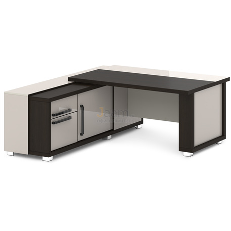 Кабинет руководителя Стол руководителя с греденцией L-111пр/л