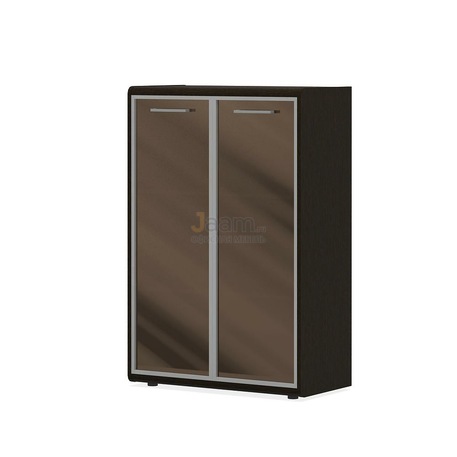 Кабинет руководителя Офисный шкаф средний ПК-ФВТ-Ш136Х90С/А