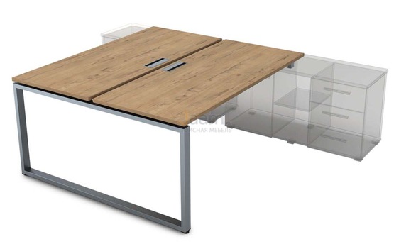 Мебель для персонала Бенч на 2 рабочих места СПБ-О.985