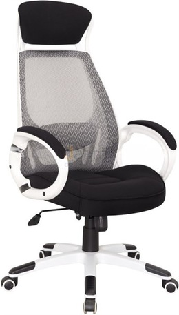 Кресло RT-009 бело-черное